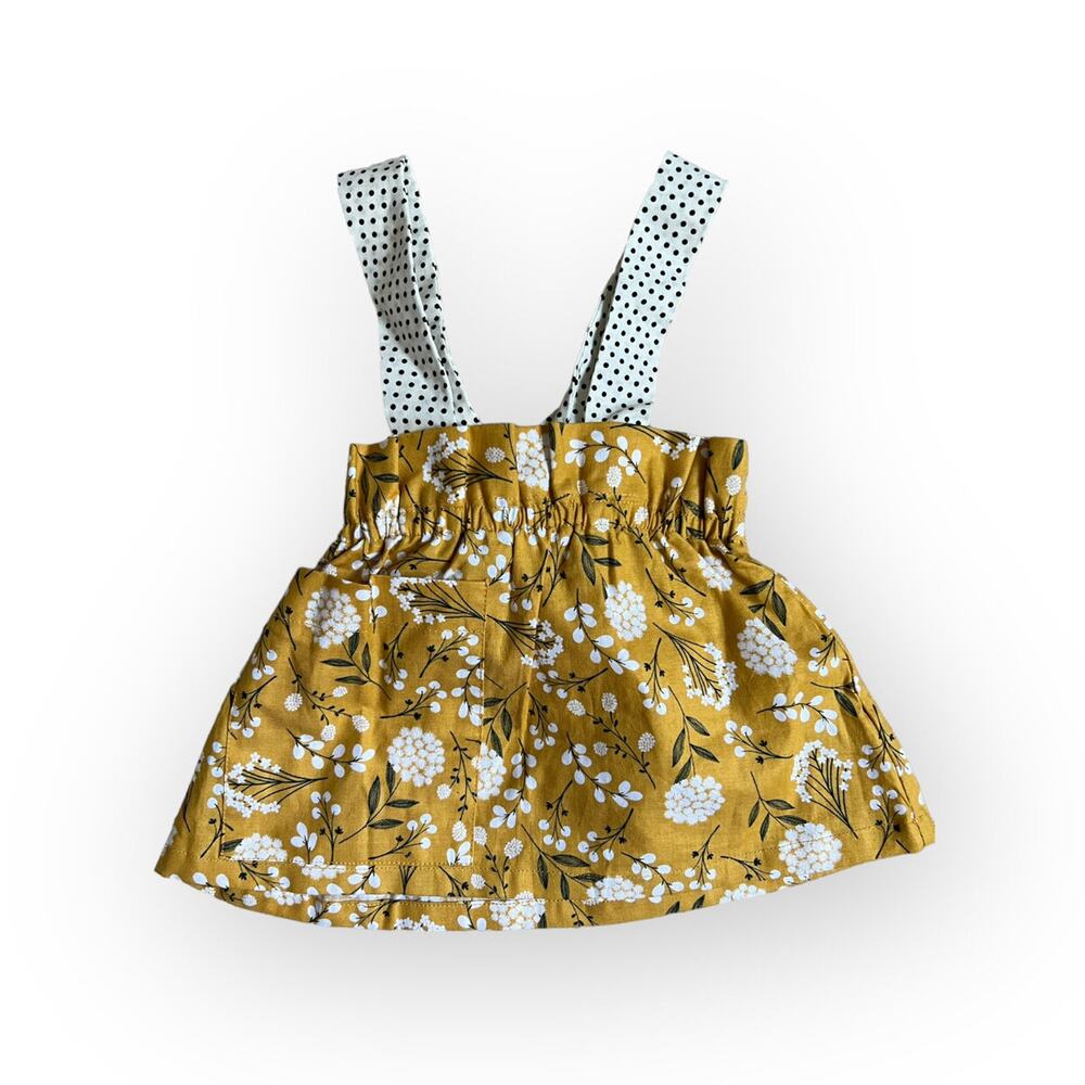 Handmade Boutique Suspender Romper